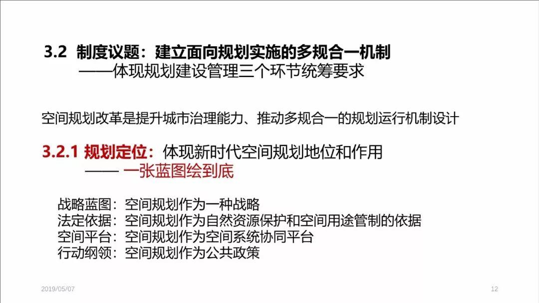 PPT分享——张尚武：空间规划体系改革：初心、使命与未来