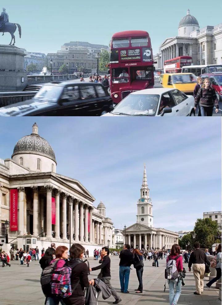案例实践 | 英国城市设计与城市复兴【连载】③伦敦特拉法加广场历史公共空间的活力重塑