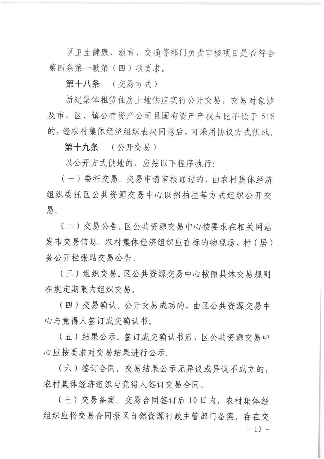政策︱佛山市出台《佛山市利用集体建设用地新建租赁住房土地供应管理实施办法》等四份文件