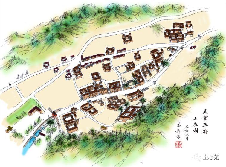 如何画一幅准确专业的传统村落旅游导览图