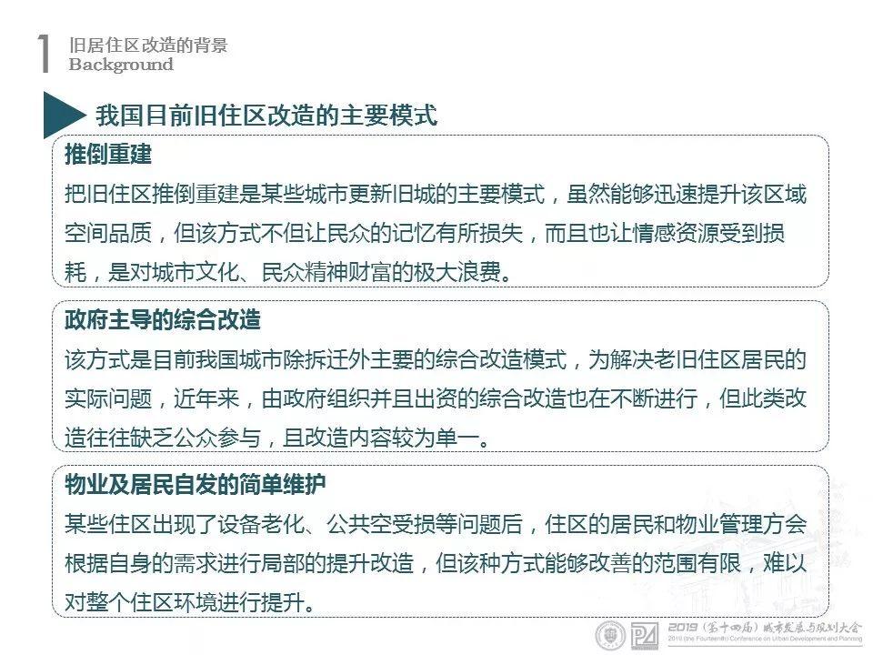 资讯︱天津大学陈天教授：城市老旧住区综合改造模式探讨
