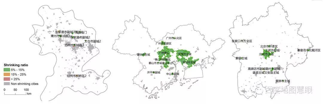 中国实体城市的常住人口变化 | 针对中国3022个实体城市基于百度慧眼数据的探索
