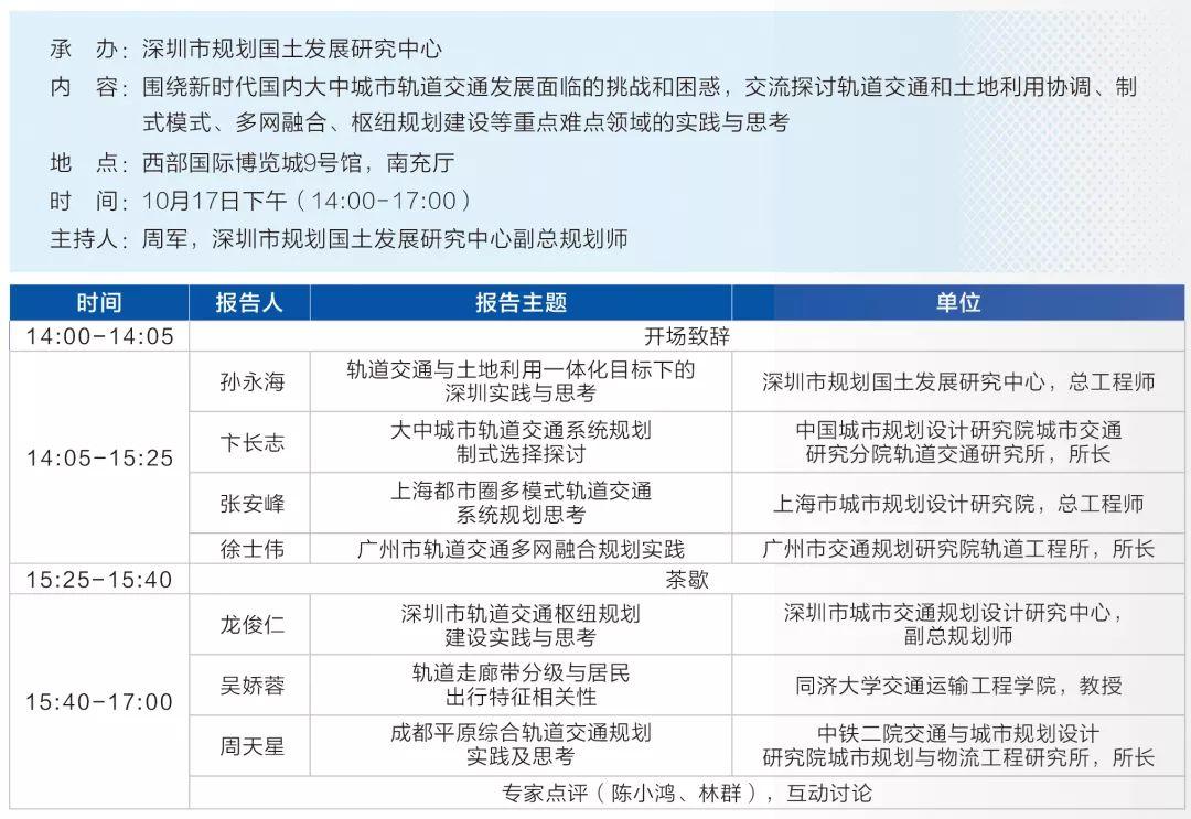 pick哪款?2019中国城市交通规划年会日程发布 pick哪款?2019中国城市交通规划年会日程发布