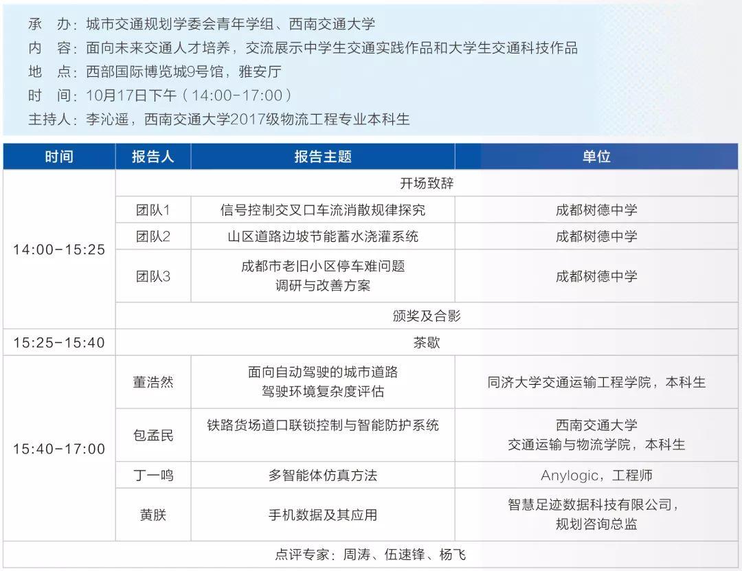 pick哪款?2019中国城市交通规划年会日程发布 pick哪款?2019中国城市交通规划年会日程发布
