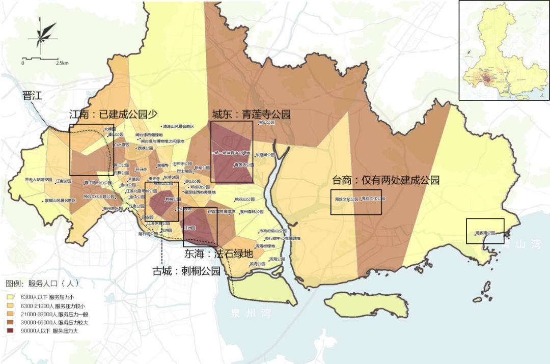 基于泰森多边形的泉州中心区公园绿地布局优化研究