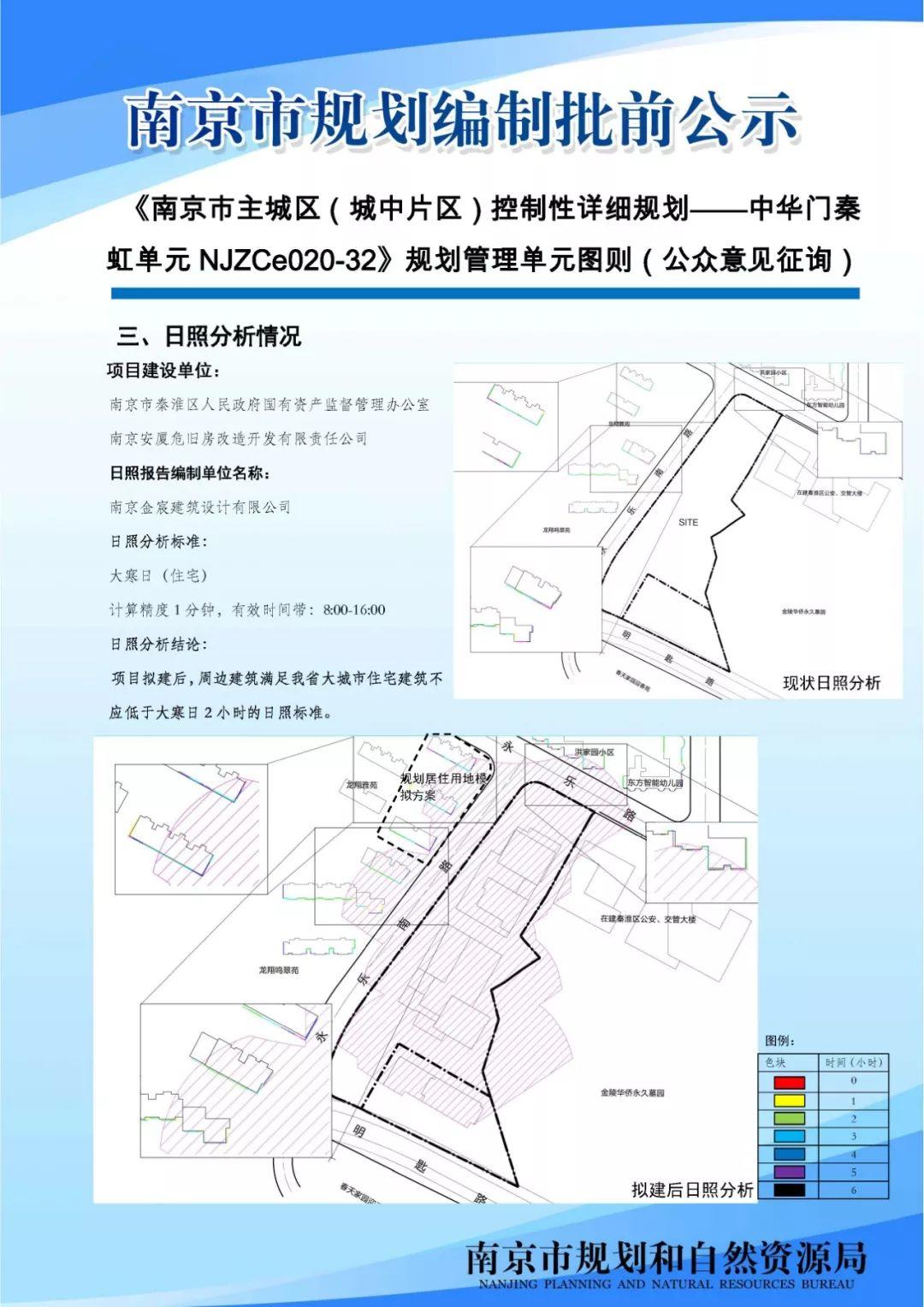 南京市主城区（城中片区）中华门秦虹单元规划管理征询意见啦！