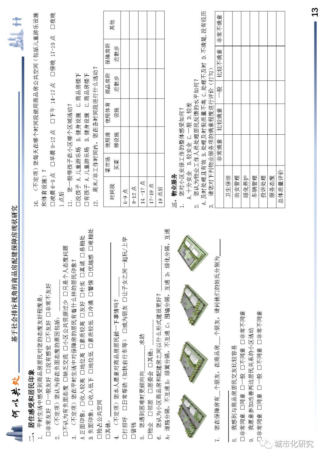 【学生作品】何以共处——基于社会排斥视角的商品房配建保障房现状研究