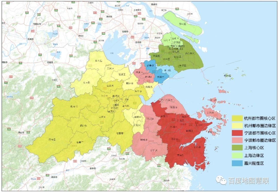 数读湾区：基于大数据分析的环杭州湾大湾区“一体化”网络及其特征分析