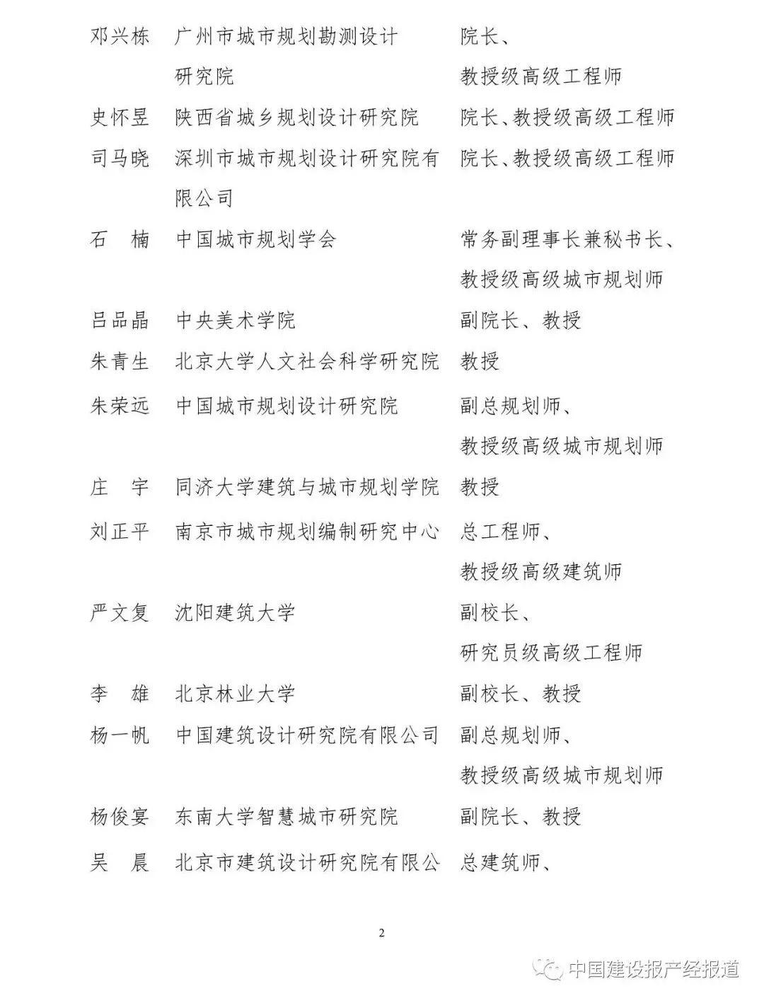 建设行业权威智库  共促城市设计发展  ——住房和城乡建设部成立科技委员会城市设计专业委员会