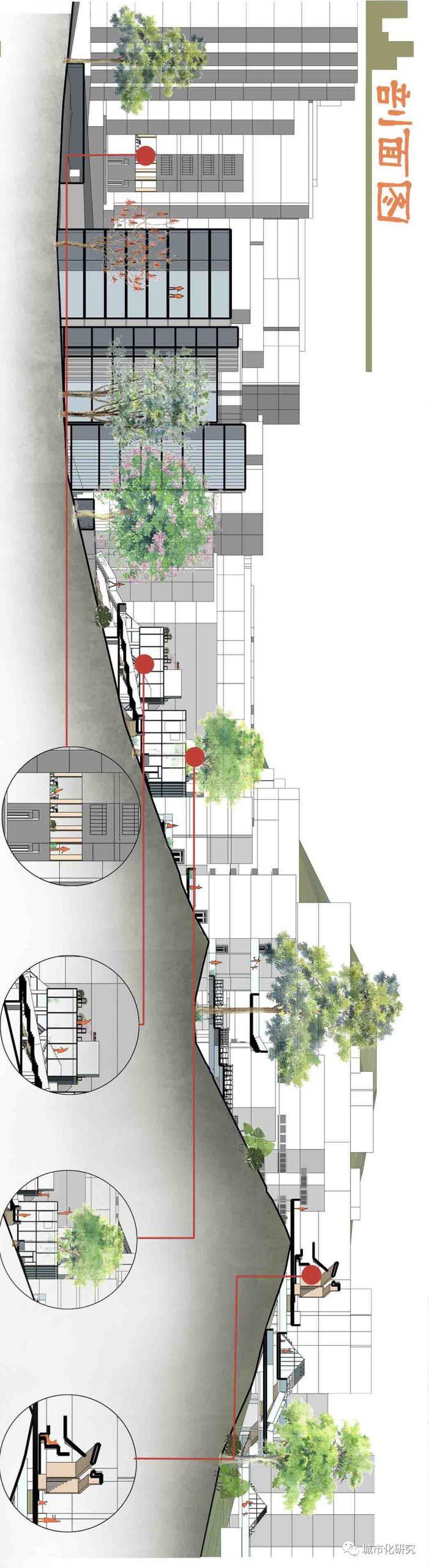 【学生作品】笑语声在地,青山影入城——基于生态健康理论的广州小北片区城市更新设计 【学生作品】笑语声在地,青山影入城——基于生态健康理论的广州小北片区城市更新设计