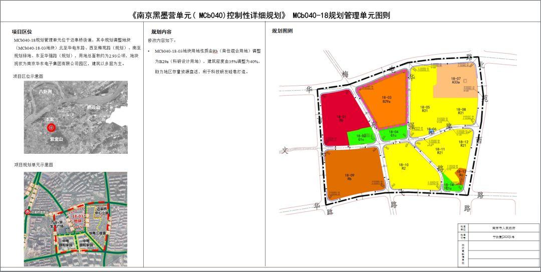 黑墨营单元、高淳老城区控制性详细规划来了