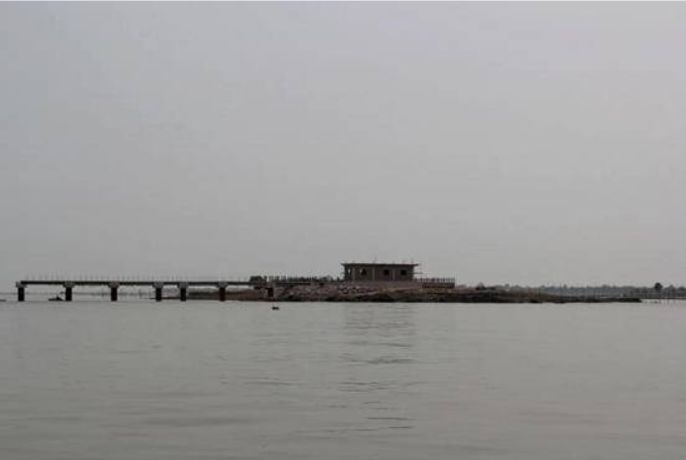 广西首个无居民海岛海洋观测点建设取得阶段性进展