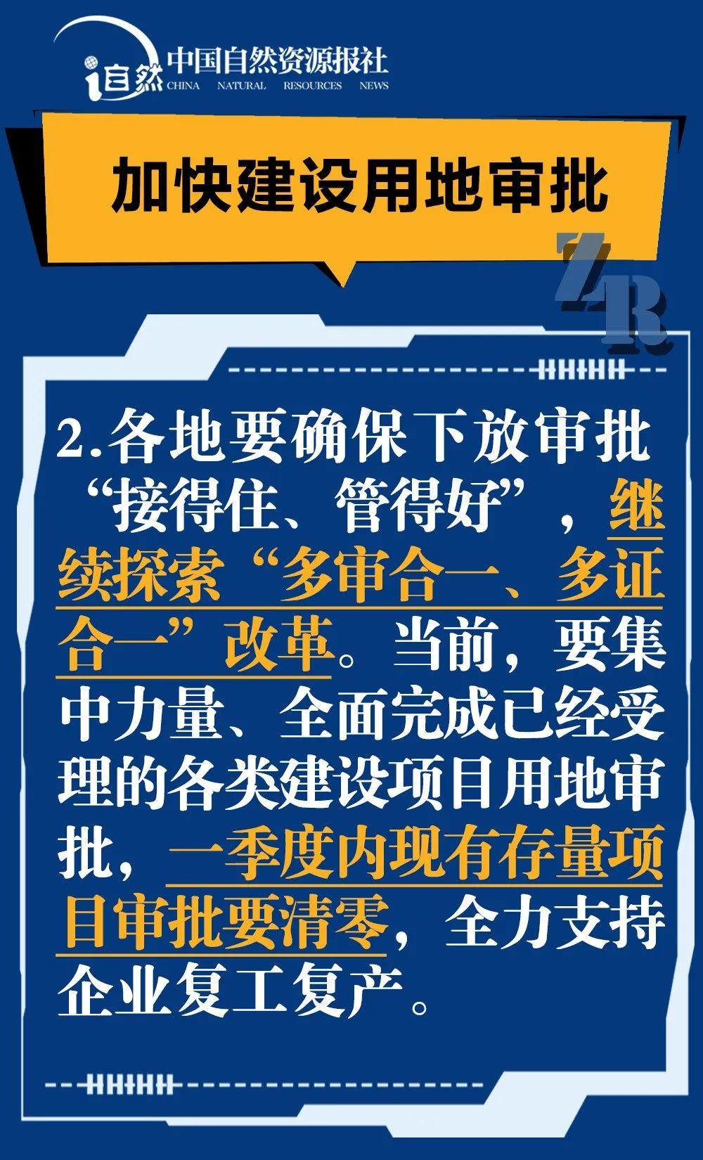 一图了解自然资源部2020年工作重点