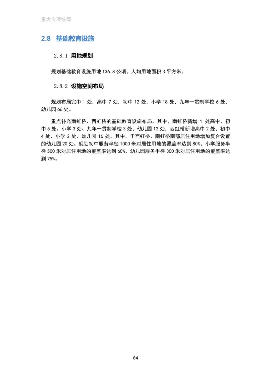 「新·速递」上海市虹桥主城片区单元规划