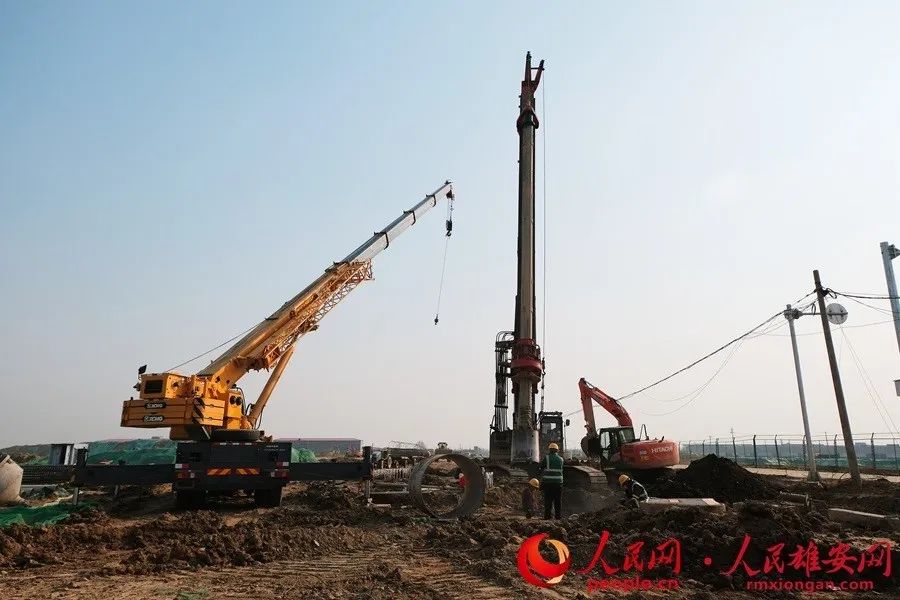雄安站、容东片区、“三校一院”建设现场什么样？一大拨现场高清图片来啦