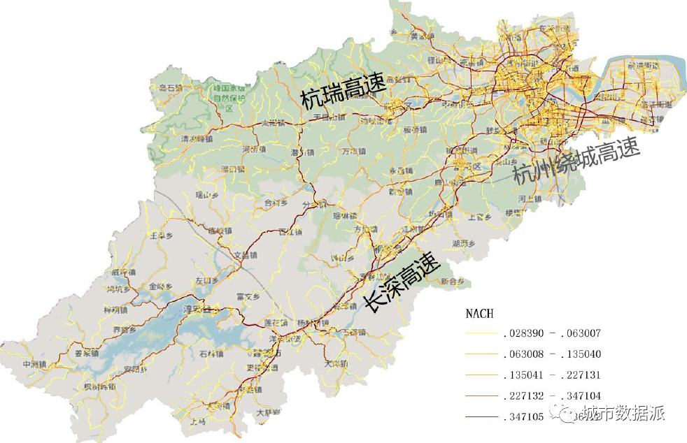 优秀学员阎逸飞：基于杭州市路网的空间句法简析丨城市数据派