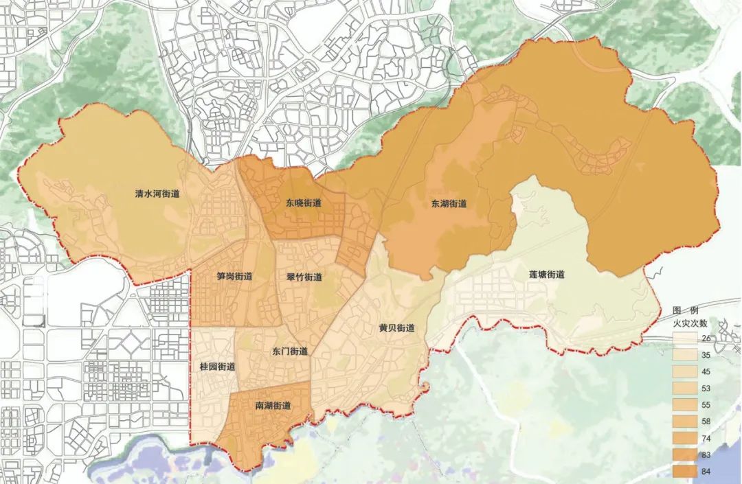 高密度建成区消防评估及规划应对策略研究——以深圳罗湖区为例