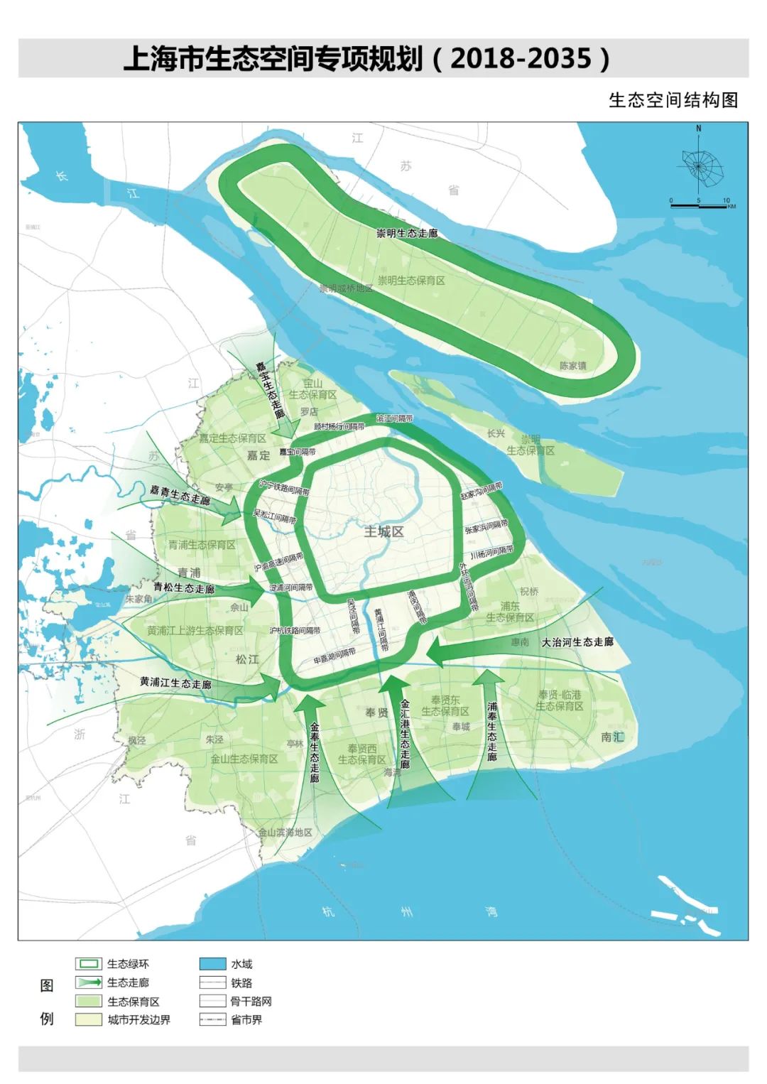 《上海市生态空间专项规划（2018-2035）》草案公示