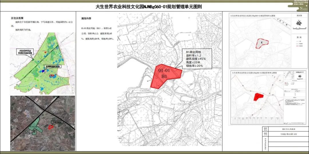 “金谷田园综合体客厅”项目规划公示来啦