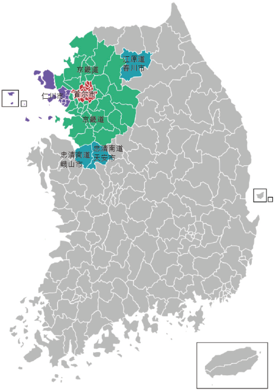 期刊精粹 | 首尔大都市区职住空间演进规律探究及启示【2020.2期】 期刊精粹 | 首尔大都市区职住空间演进规律探究及启示【2020.2期】