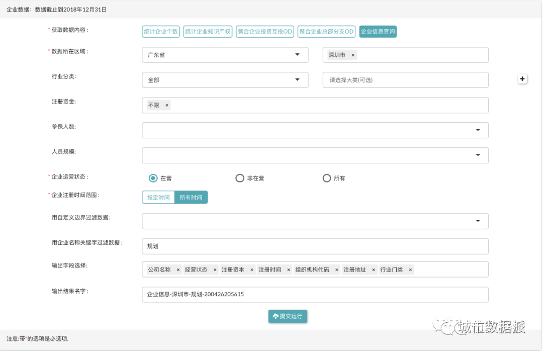 产业数据挖掘分析云平台丨城市数据派