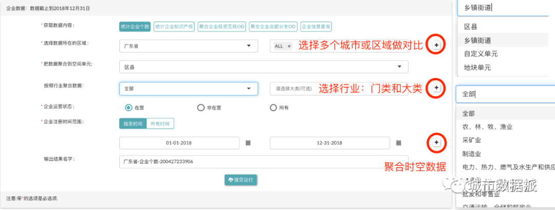 产业数据挖掘分析云平台丨城市数据派
