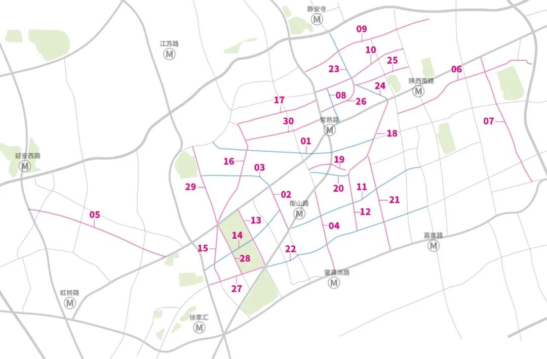 上海最美30条街道上的建筑