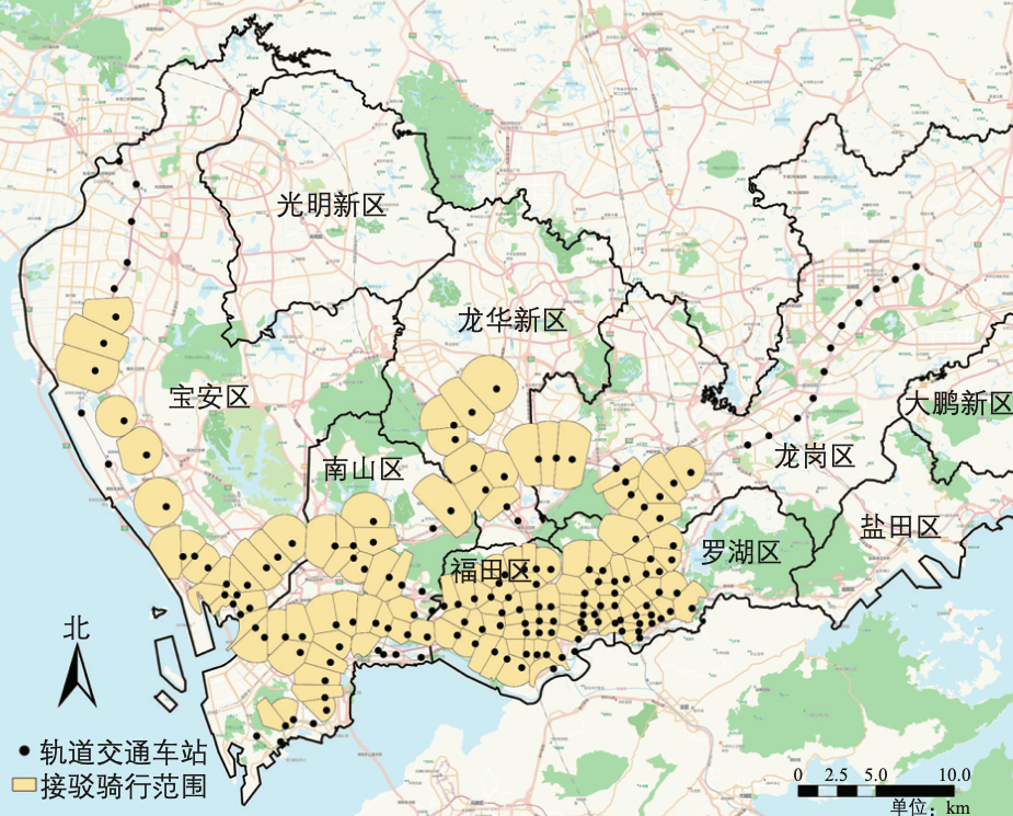 轨道交通车站周边建成环境对骑行的影响:深圳ofo数据实证研究 轨道交通车站周边建成环境对骑行的影响:深圳ofo数据实证研究
