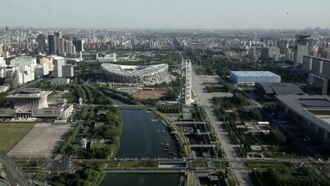奥林匹克建筑群:古老中轴线上的新风景 奥林匹克建筑群:古老中轴线上的新风景