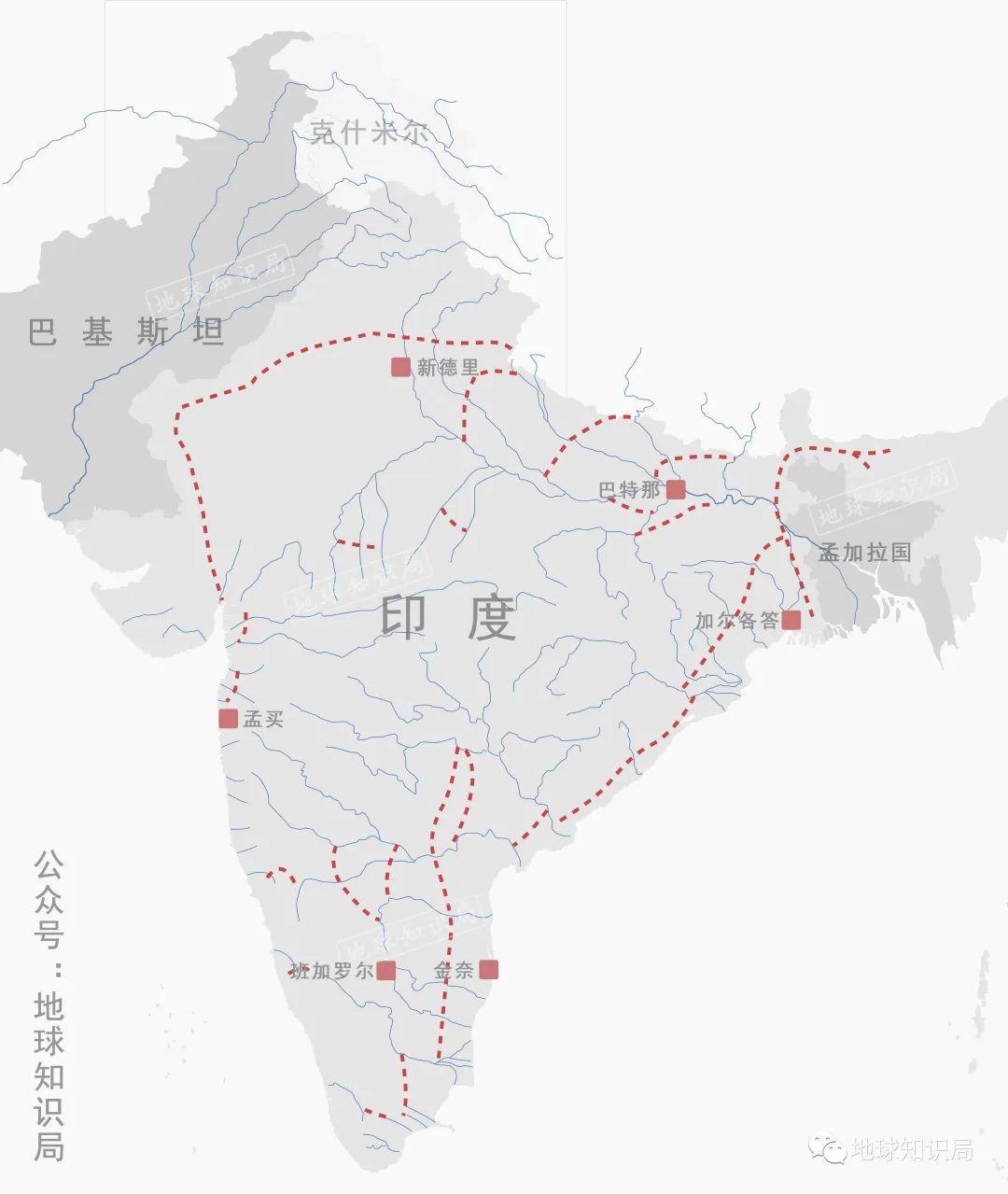 印度，正在大搞“北水南调”