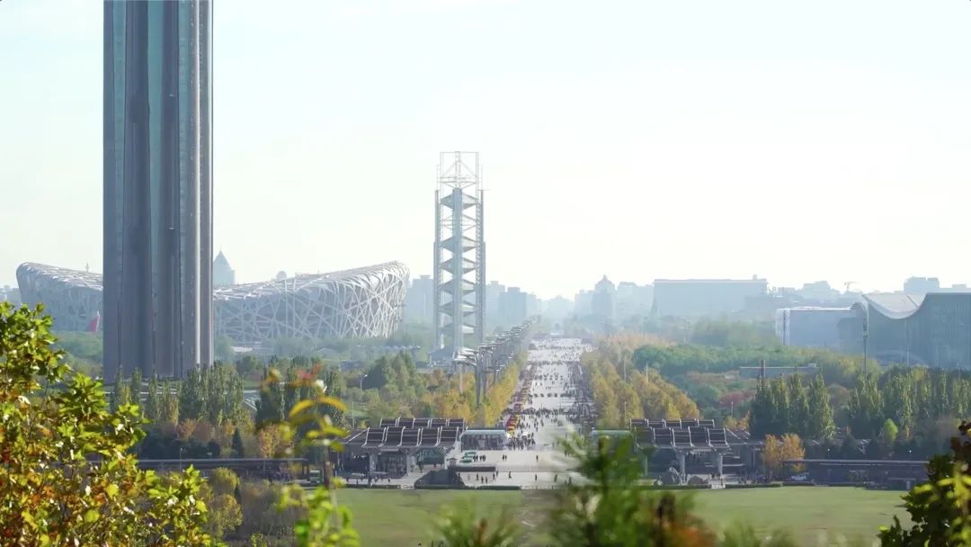 奥林匹克建筑群:古老中轴线上的新风景 奥林匹克建筑群:古老中轴线上的新风景