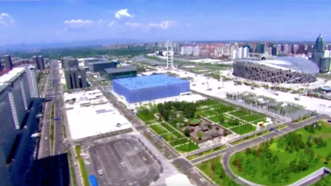 奥林匹克建筑群:古老中轴线上的新风景 奥林匹克建筑群:古老中轴线上的新风景