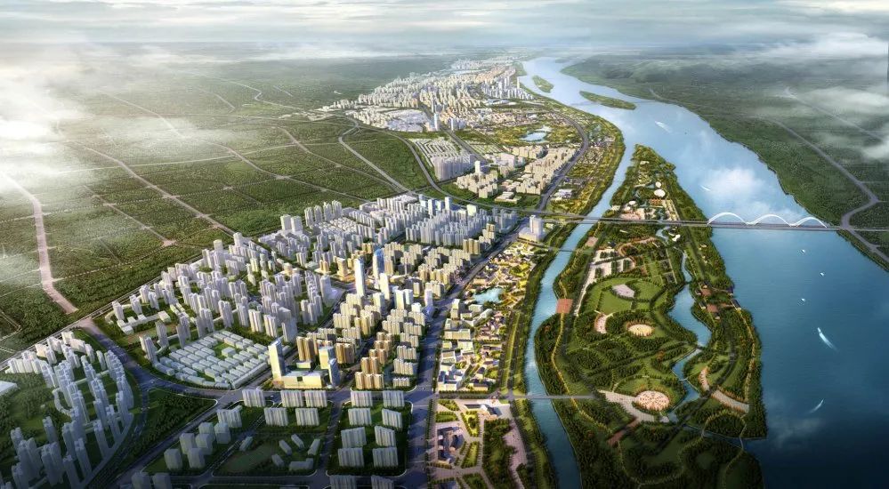 滨水地区规划 | 特色导向下新城发展路径探索 ——长沙市望城区滨江地带总体城市设计