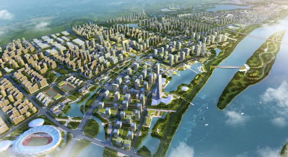 滨水地区规划 | 特色导向下新城发展路径探索 ——长沙市望城区滨江地带总体城市设计