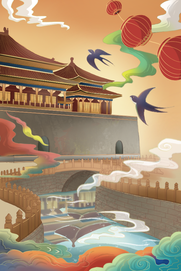 在插画的梦幻世界里,畅游京城 在插画的梦幻世界里,畅游京城