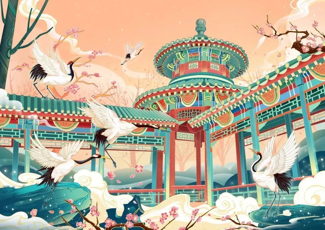 在插画的梦幻世界里,畅游京城 在插画的梦幻世界里,畅游京城
