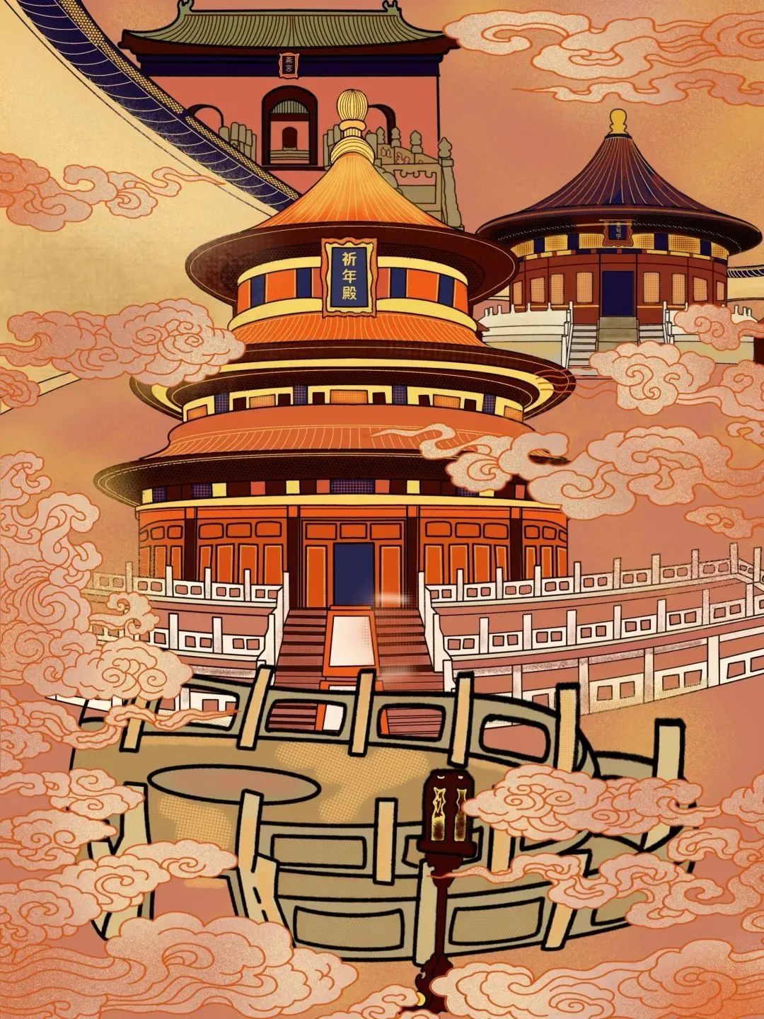 在插画的梦幻世界里,畅游京城 在插画的梦幻世界里,畅游京城
