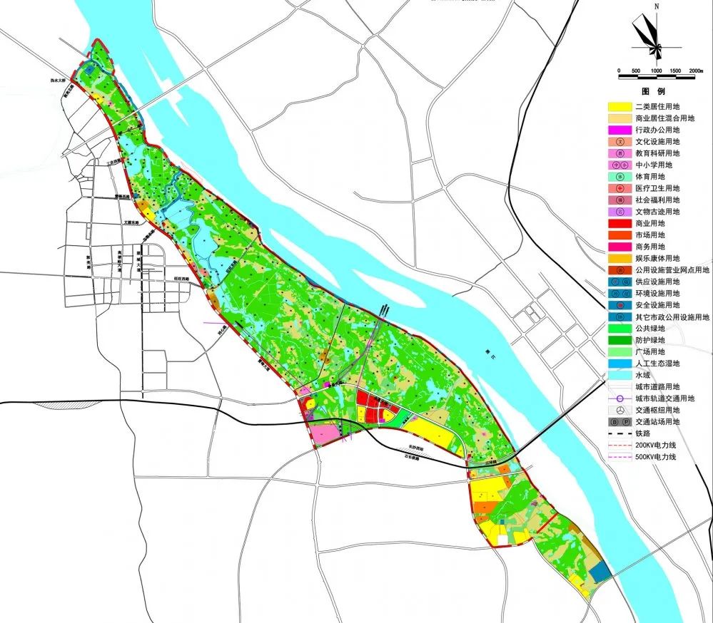 滨水地区规划 | 特色导向下新城发展路径探索 ——长沙市望城区滨江地带总体城市设计