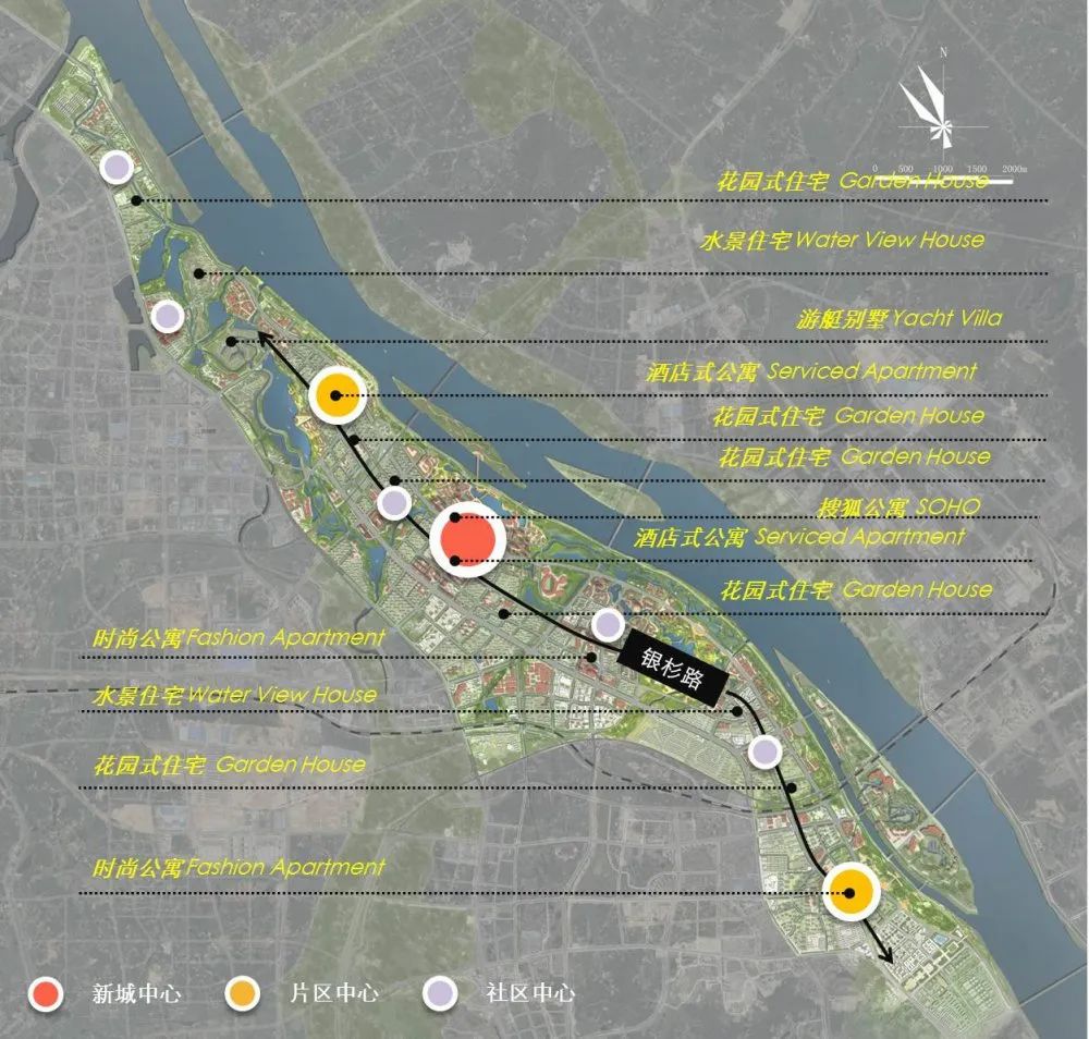 滨水地区规划 | 特色导向下新城发展路径探索 ——长沙市望城区滨江地带总体城市设计