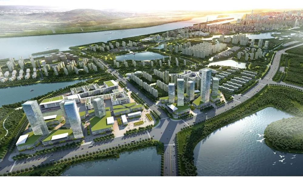 滨水地区规划 | 特色导向下新城发展路径探索 ——长沙市望城区滨江地带总体城市设计