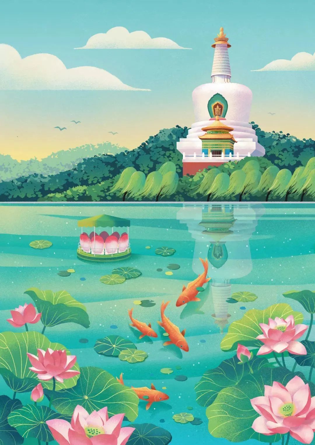 在插画的梦幻世界里,畅游京城 在插画的梦幻世界里,畅游京城