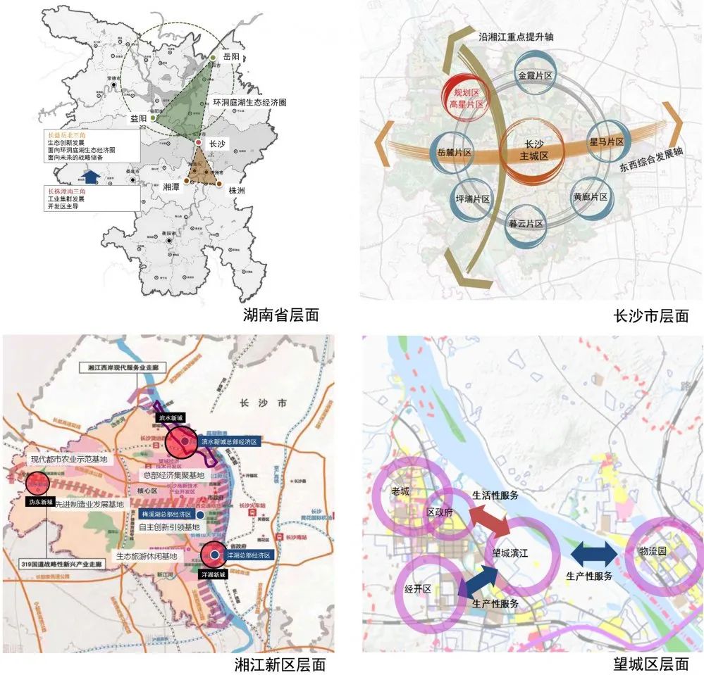 滨水地区规划 | 特色导向下新城发展路径探索 ——长沙市望城区滨江地带总体城市设计