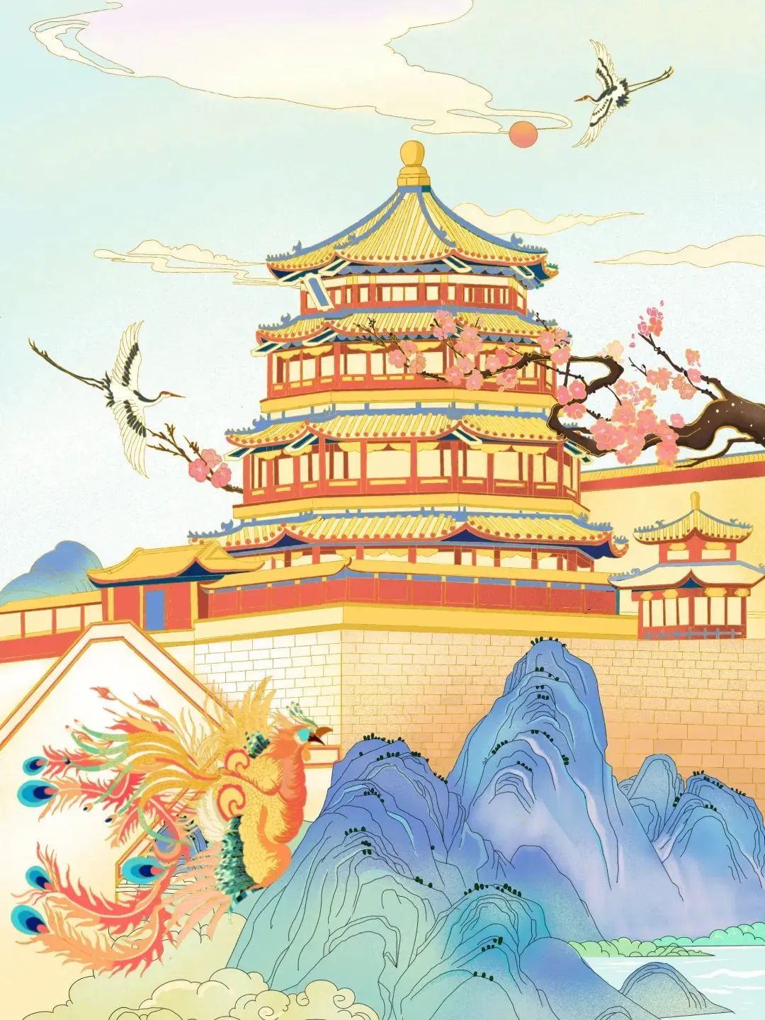 在插画的梦幻世界里,畅游京城 在插画的梦幻世界里,畅游京城