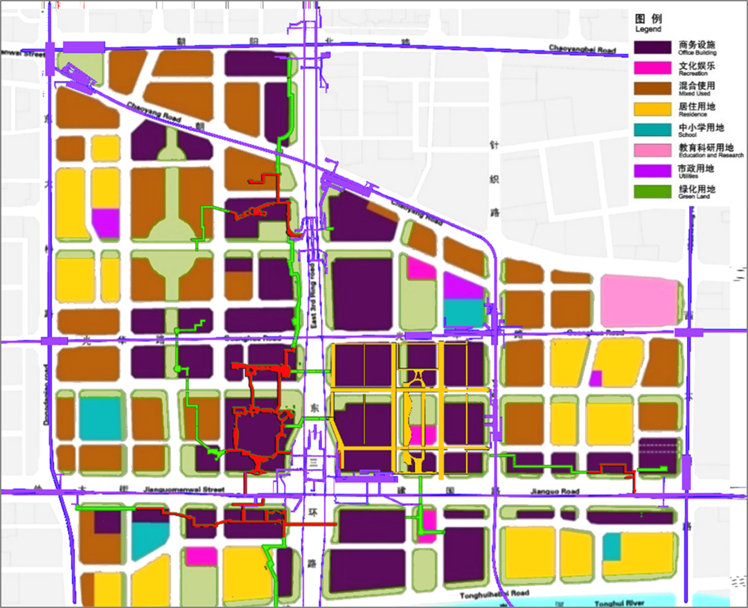 立体城市 | 北京商务中心区(CBD)地下步行系统规划实施评估与关键性问题探讨