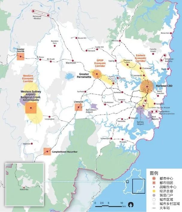期刊精粹 | 构建大都市区多中心格局策略研究——以大悉尼区域规划2056为例【抢先版】 期刊精粹 | 构建大都市区多中心格局策略研究——以大悉尼区域规划2056为例【抢先版】