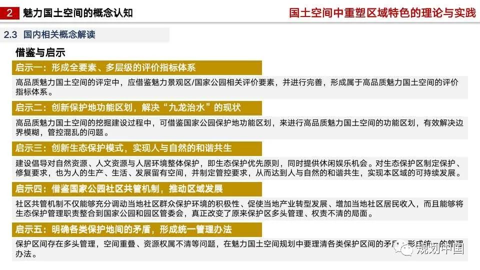 国土空间中区域特色重塑的理论与实践