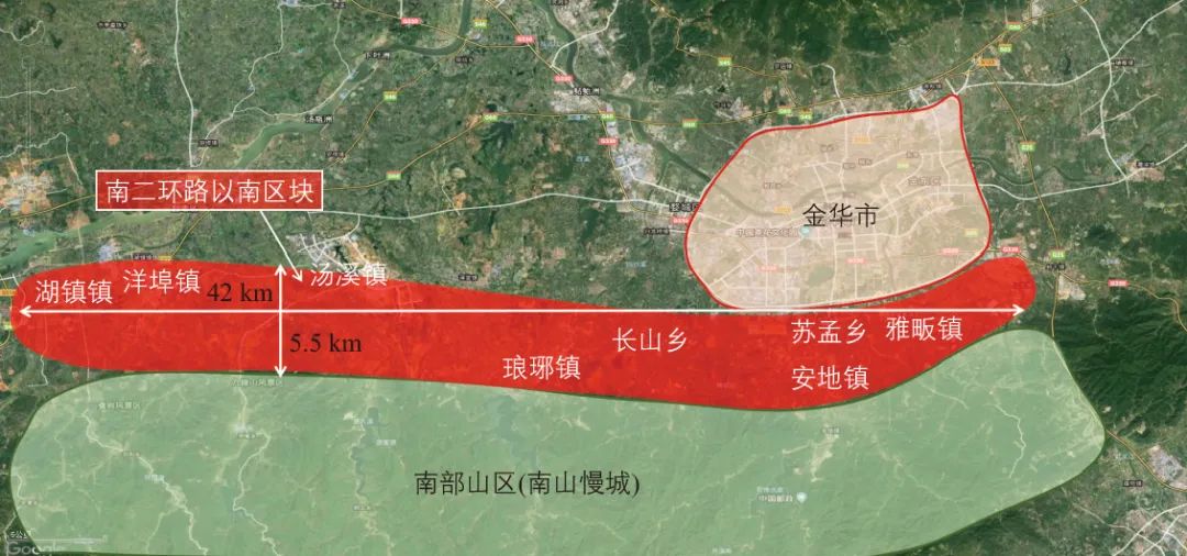 都市区综合交通走廊工程规划实践——以金华市为例 都市区综合交通走廊工程规划实践——以金华市为例