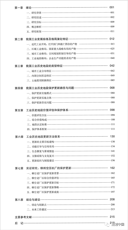 中规院科技创新基金项目｜老工业历史地段保护更新的方法研究