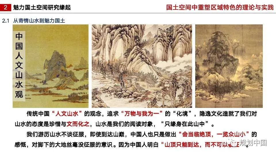 国土空间中区域特色重塑的理论与实践
