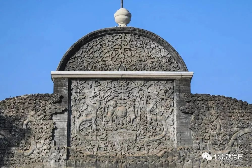北京动物园启用新大门,砖雕百年大门“休假” 北京动物园启用新大门,砖雕百年大门“休假”